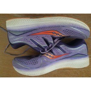 Saucony Womens Triumph ISO 5 S10462-37 Purple Running Shoes Sneakers Size 11